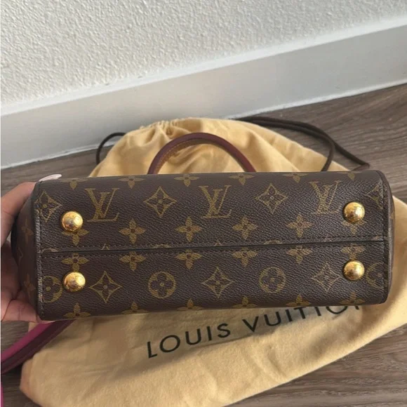 Louis Vuitton Brown and Pink Bag - Picture 10 of 12
